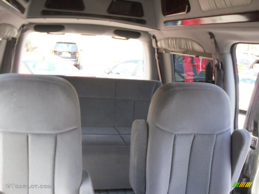 2003 Express 1500 Passenger Conversion Van - Summit White / Medium Dark Pewter photo #11