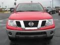 2010 Red Alert Nissan Frontier SE V6 King Cab 4x4  photo #2