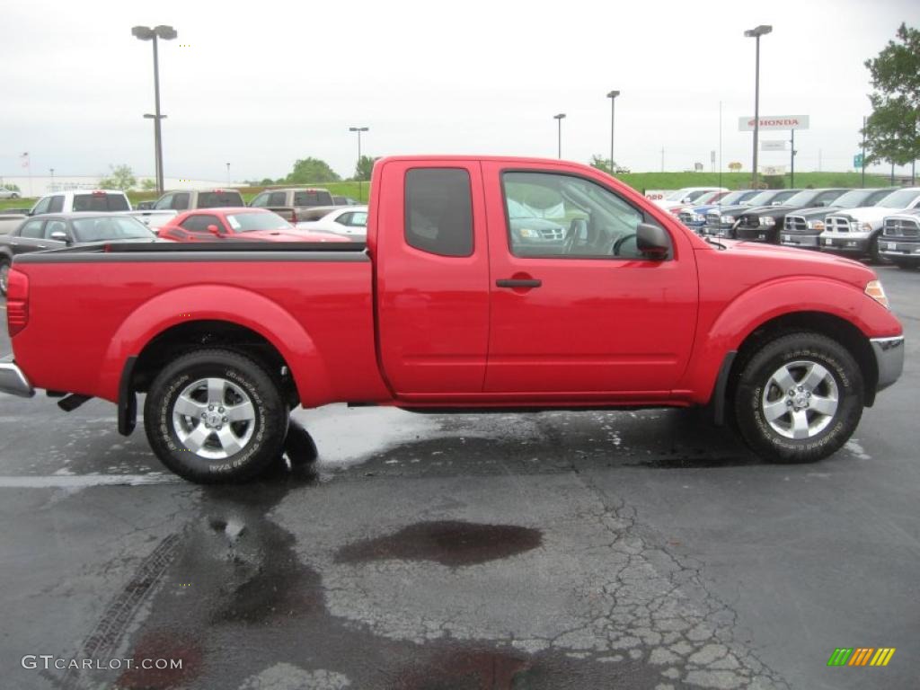 Red Alert 2010 Nissan Frontier SE V6 King Cab 4x4 Exterior Photo #48354154