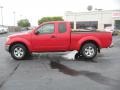 2010 Red Alert Nissan Frontier SE V6 King Cab 4x4  photo #8