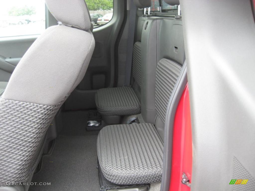 Graphite Interior 2010 Nissan Frontier SE V6 King Cab 4x4 Photo #48354328