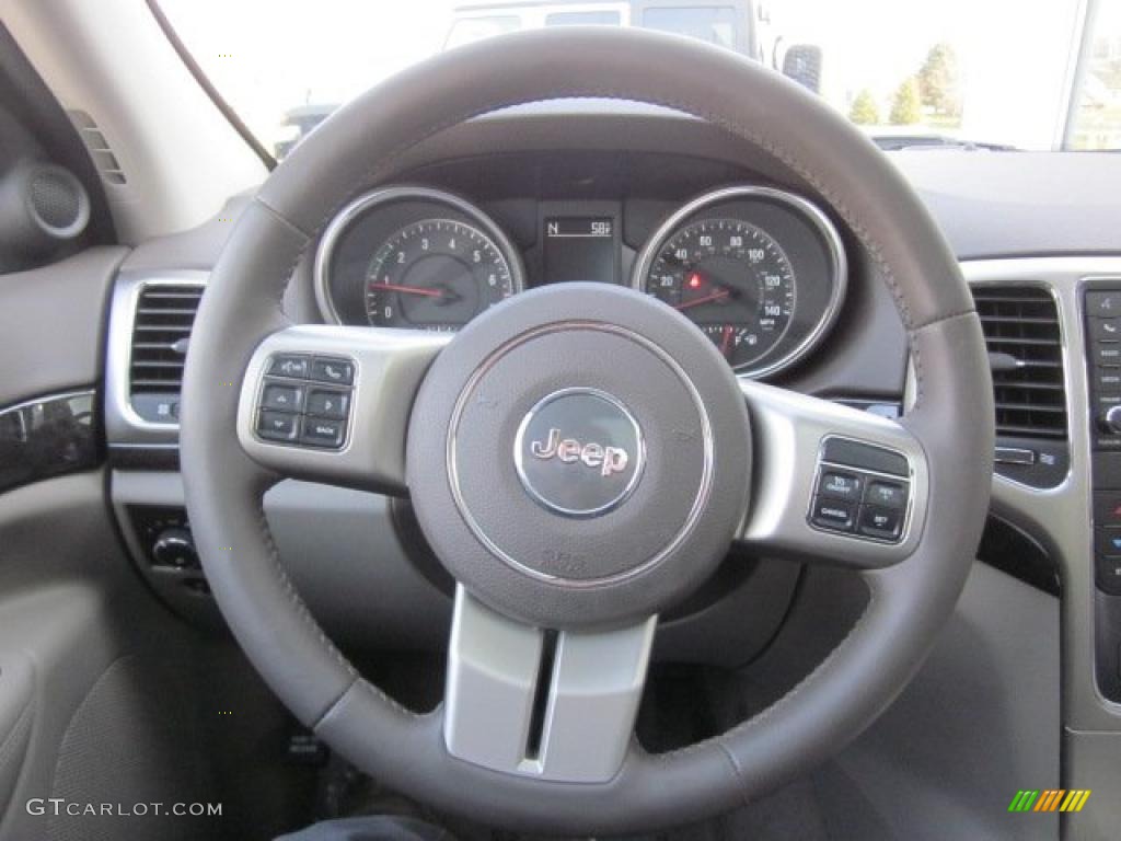 2011 Grand Cherokee Laredo X Package 4x4 - Inferno Red Crystal Pearl / Dark Graystone/Medium Graystone photo #9