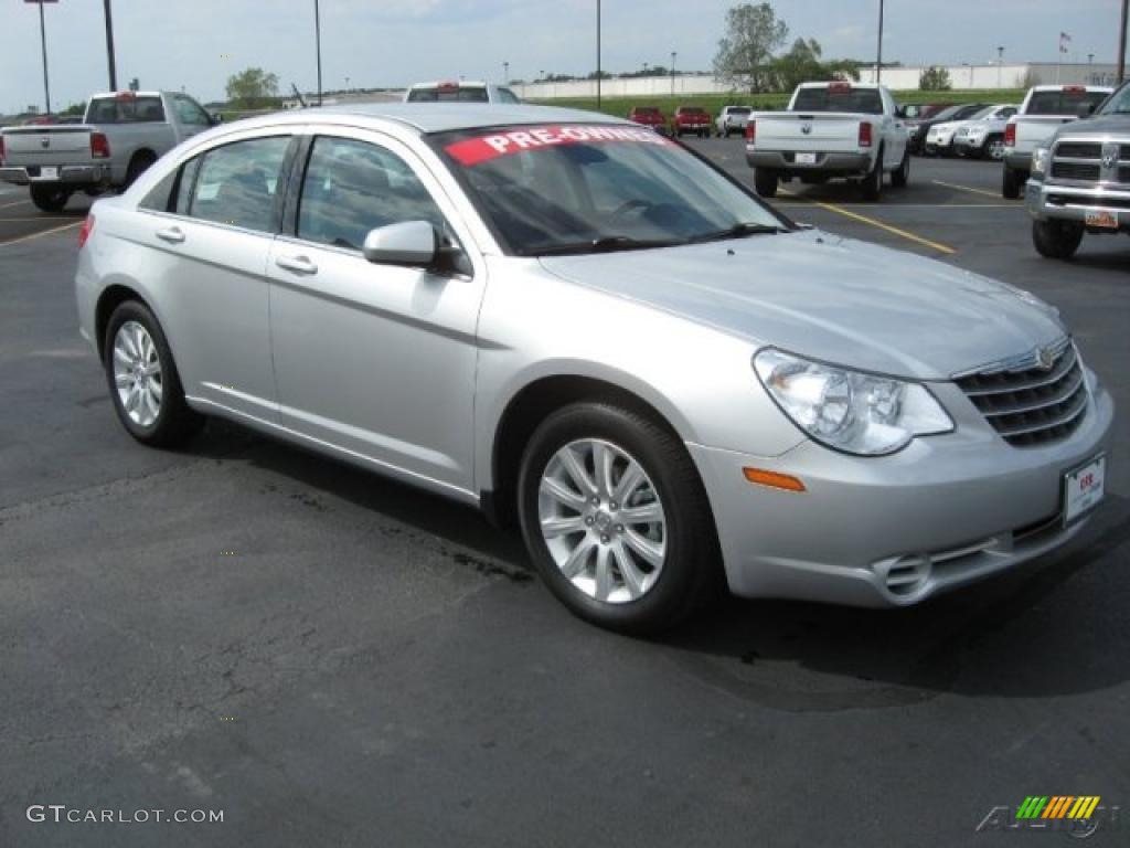 Bright Silver Metallic 2010 Chrysler Sebring Limited Sedan Exterior Photo #48354463