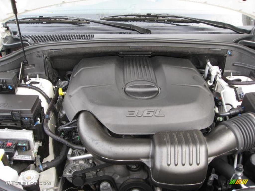 2011 Jeep Grand Cherokee Limited 4x4 3.6 Liter DOHC 24-Valve VVT V6 Engine Photo #48354688
