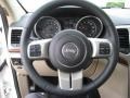 Black/Light Frost Beige Steering Wheel Photo for 2011 Jeep Grand Cherokee #48354898