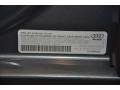 Info Tag of 2009 A4 2.0T Sedan