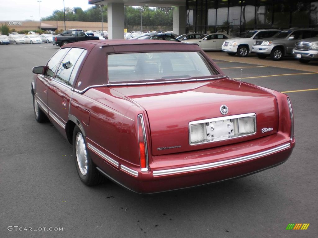 Crimson Pearl 1999 Cadillac DeVille Sedan Exterior Photo #48354991
