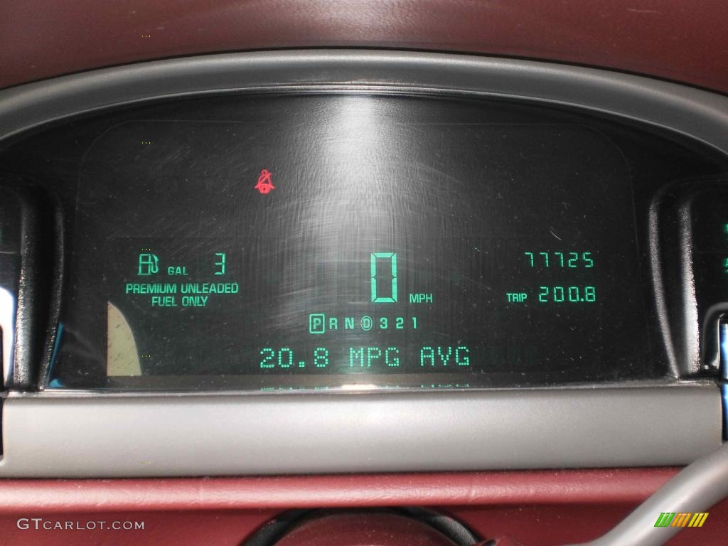 1999 Cadillac DeVille Sedan Gauges Photo #48355282