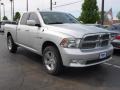 2009 Bright Silver Metallic Dodge Ram 1500 Sport Quad Cab 4x4  photo #2
