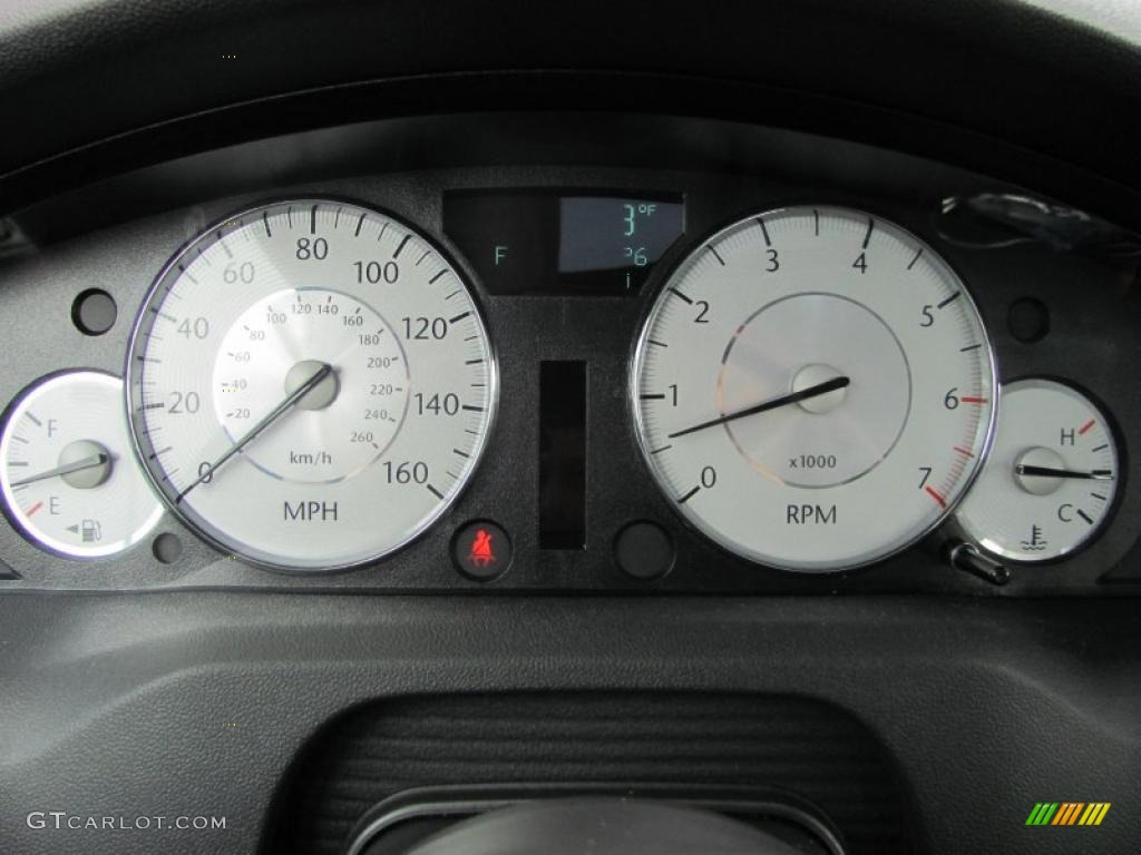 2008 Chrysler 300 C HEMI AWD Gauges Photo #48357112