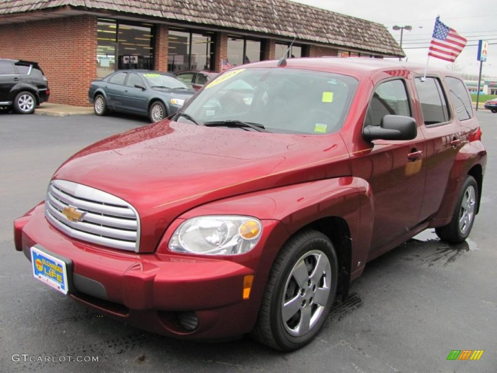Cardinal Red Metallic 2008 Chevrolet HHR LS Exterior Photo #48357436