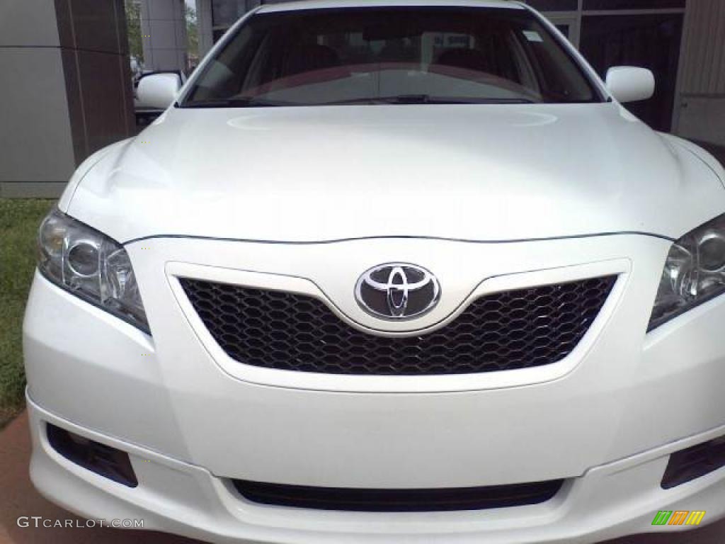 2007 Camry SE - Black / Dark Charcoal photo #2
