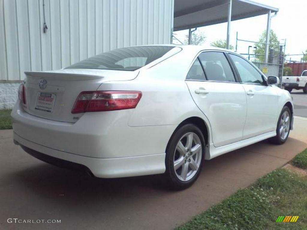 2007 Camry SE - Black / Dark Charcoal photo #16