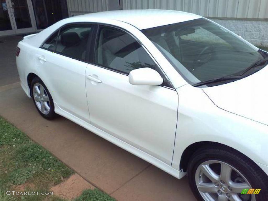 2007 Camry SE - Black / Dark Charcoal photo #20
