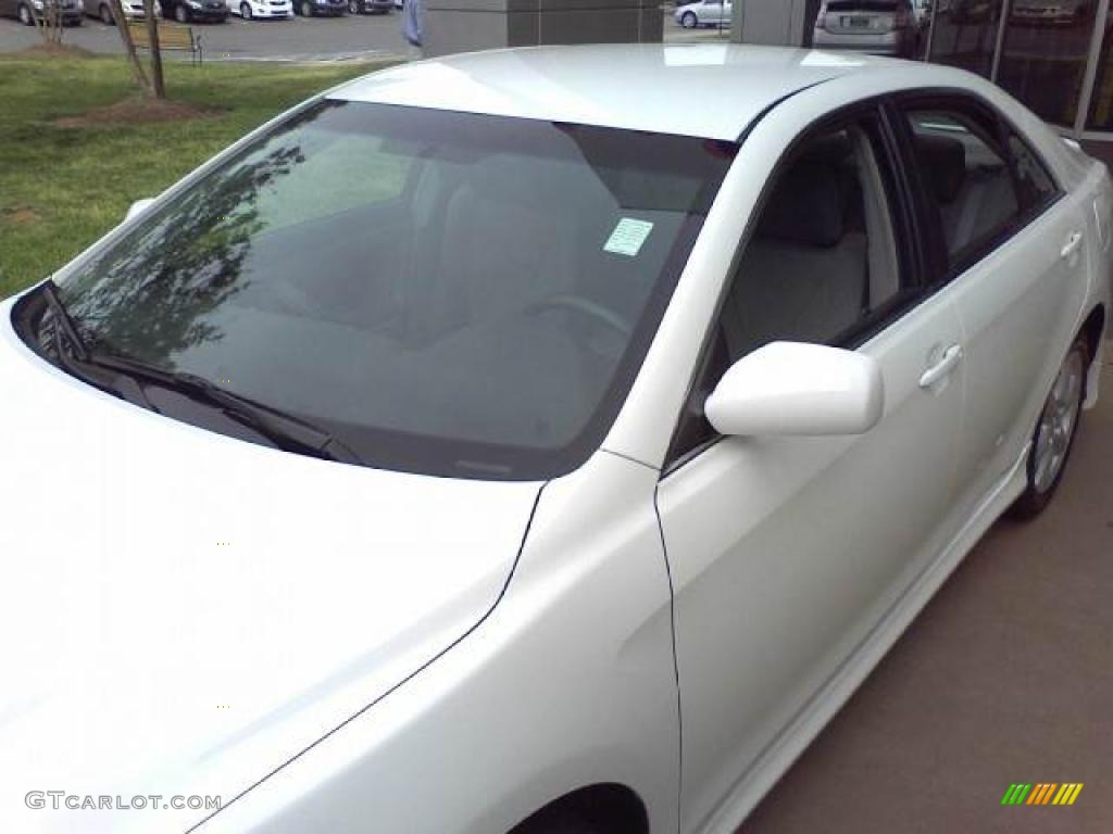 2007 Camry SE - Black / Dark Charcoal photo #21