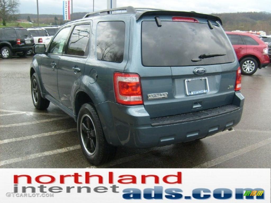 2011 Escape XLT Sport V6 4WD - Steel Blue Metallic / Charcoal Black photo #5