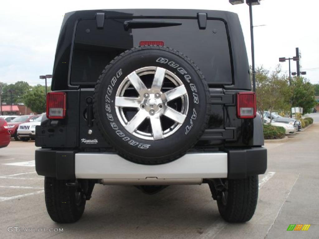 Black 2011 Jeep Wrangler Unlimited Sahara 70th Anniversary 4x4 Exterior Photo #48359953