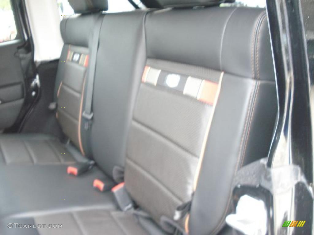 Black Interior 2011 Jeep Wrangler Unlimited Sahara 70th Anniversary 4x4 Photo #48360040