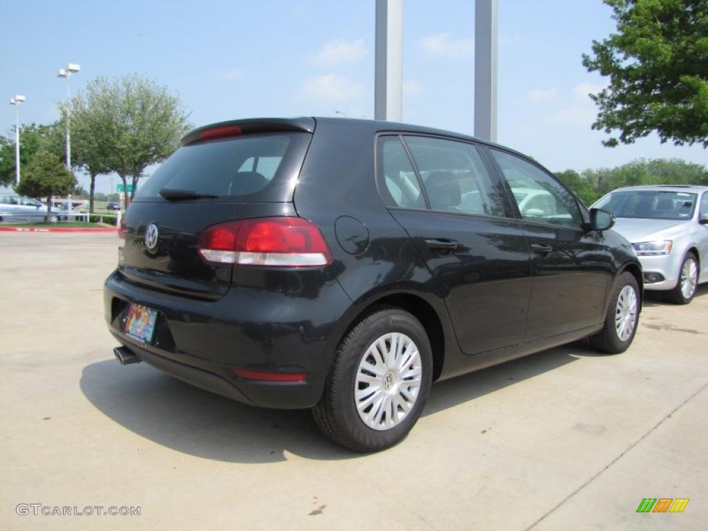 Black 2011 Volkswagen Golf 4 Door Exterior Photo #48360136