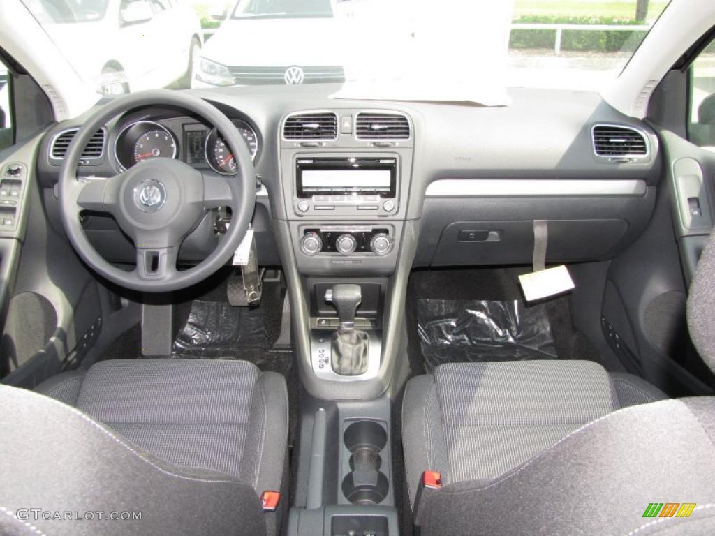 2011 Volkswagen Golf 4 Door Titan Black Dashboard Photo #48360181