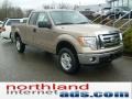 2011 Pale Adobe Metallic Ford F150 XLT SuperCab 4x4  photo #2