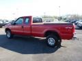 2002 Red Clearcoat Ford F250 Super Duty XLT SuperCab 4x4  photo #5