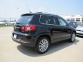 2011 Deep Black Metallic Volkswagen Tiguan SE  photo #2