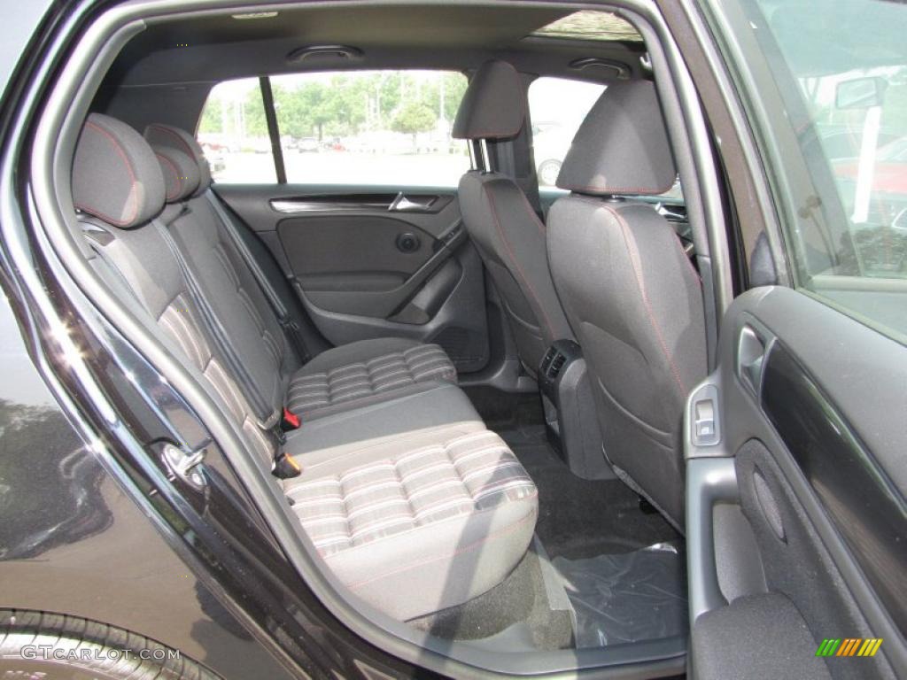Interlagos Plaid Cloth Interior 2011 Volkswagen GTI 4 Door Photo #48361660