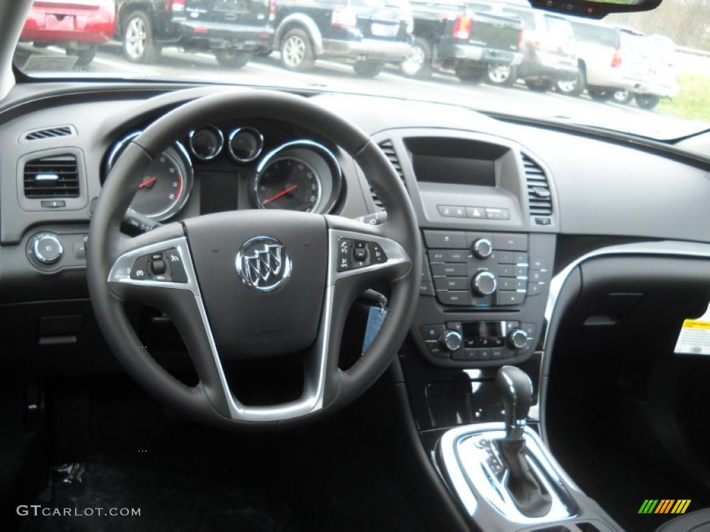 2011 Buick Regal CXL Ebony Dashboard Photo #48361903