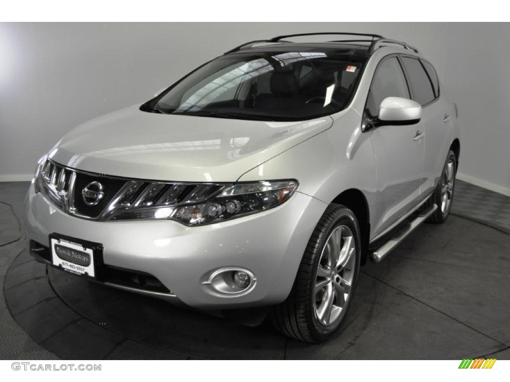 2009 Murano LE AWD - Brilliant Silver Metallic / Black photo #1