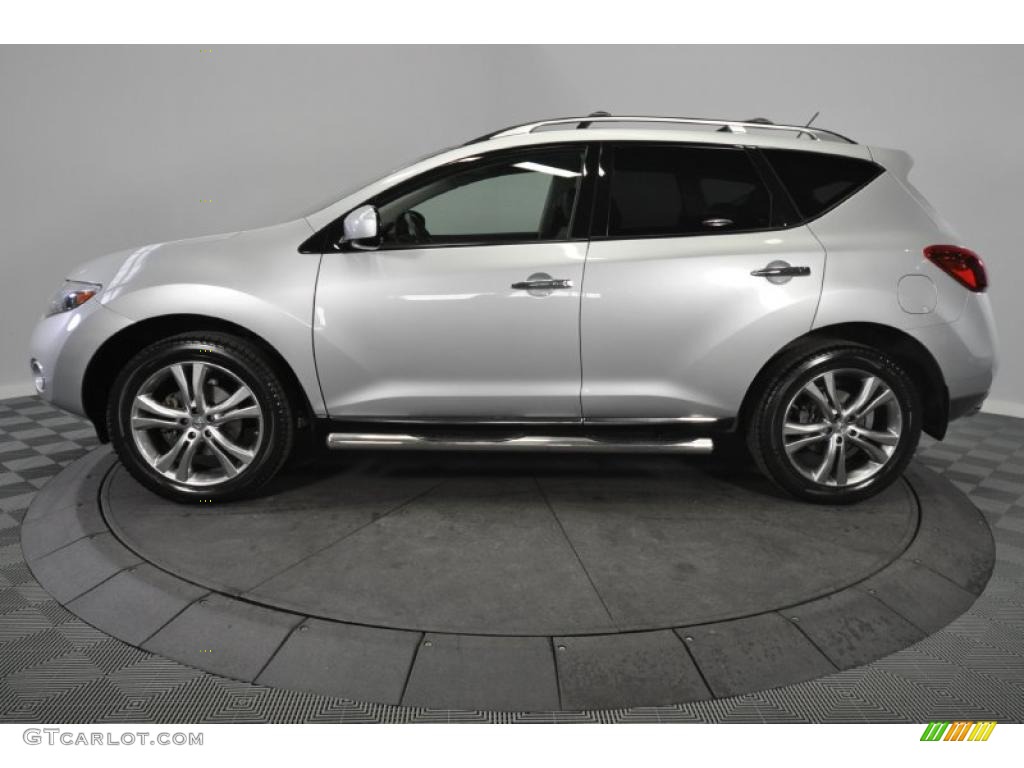 2009 Murano LE AWD - Brilliant Silver Metallic / Black photo #2