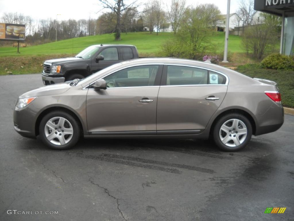Mocha Steel Metallic 2011 Buick LaCrosse CX Exterior Photo #48362365