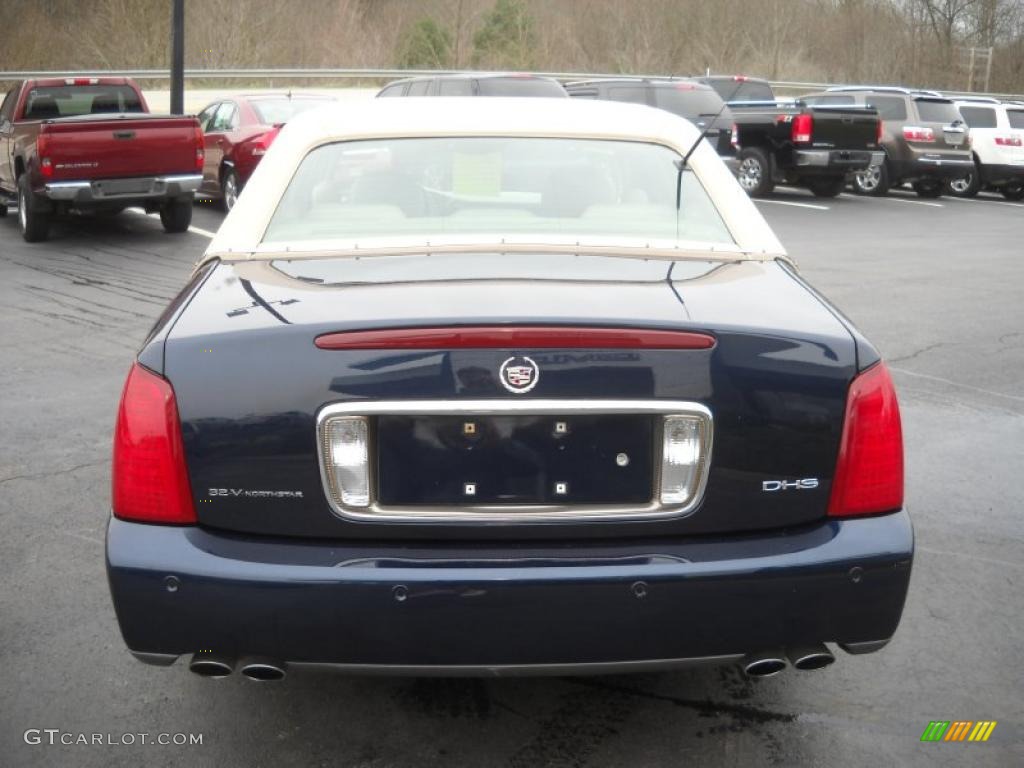Blue Onyx Metallic 2002 Cadillac DeVille DHS Exterior Photo #48364225