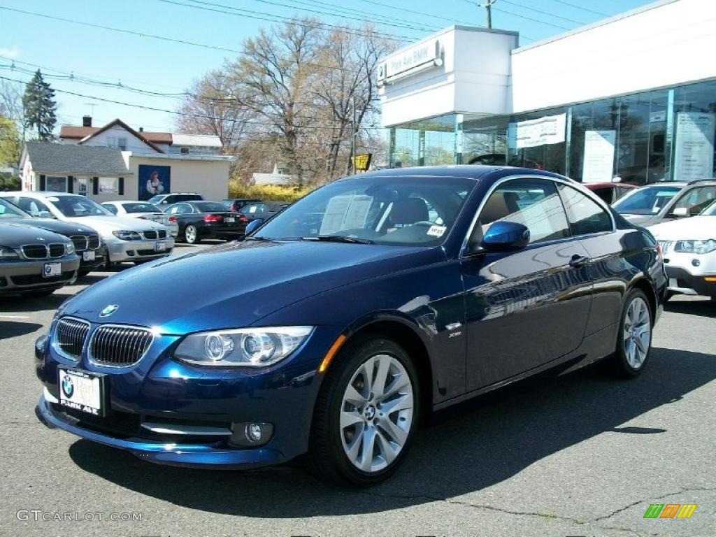 2011 3 Series 328i xDrive Coupe - Deep Sea Blue Metallic / Saddle Brown Dakota Leather photo #1