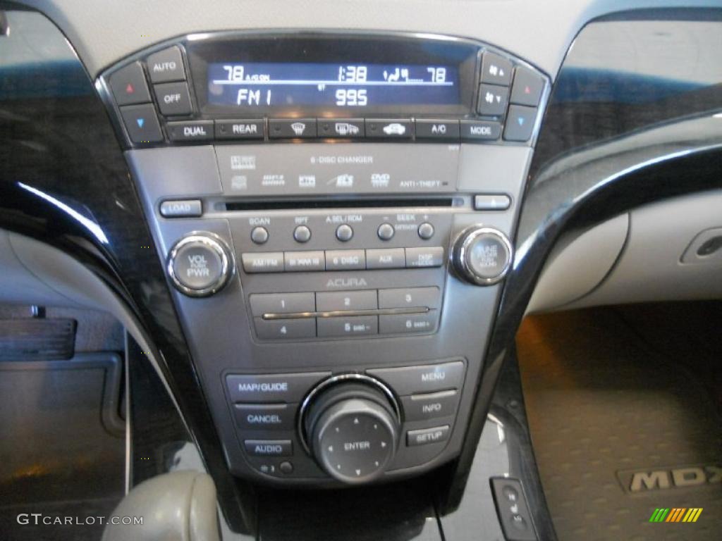 2007 MDX Technology - Steel Blue Metallic / Ebony photo #12