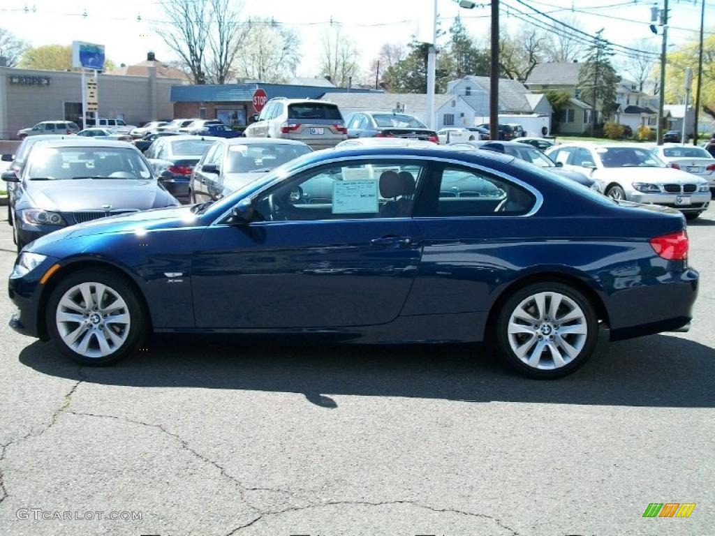 2011 3 Series 328i xDrive Coupe - Deep Sea Blue Metallic / Saddle Brown Dakota Leather photo #8