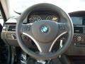 Saddle Brown Dakota Leather Steering Wheel Photo for 2011 BMW 3 Series #48364816