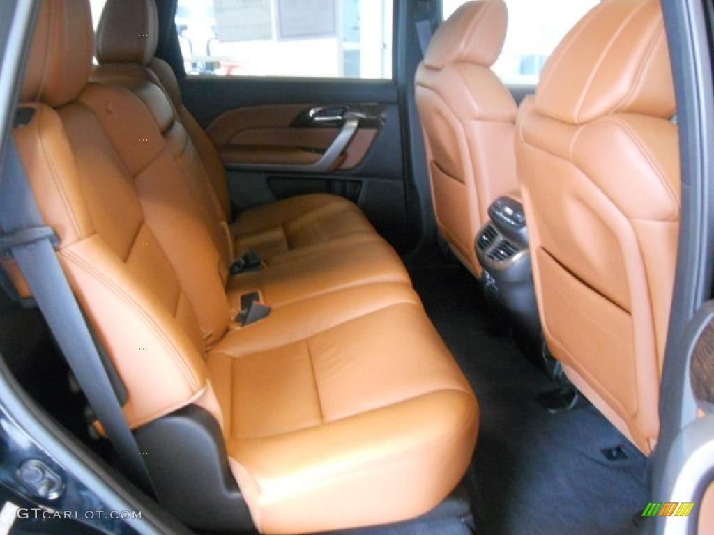 Umber Brown Interior 2010 Acura MDX Advance Photo #48364861