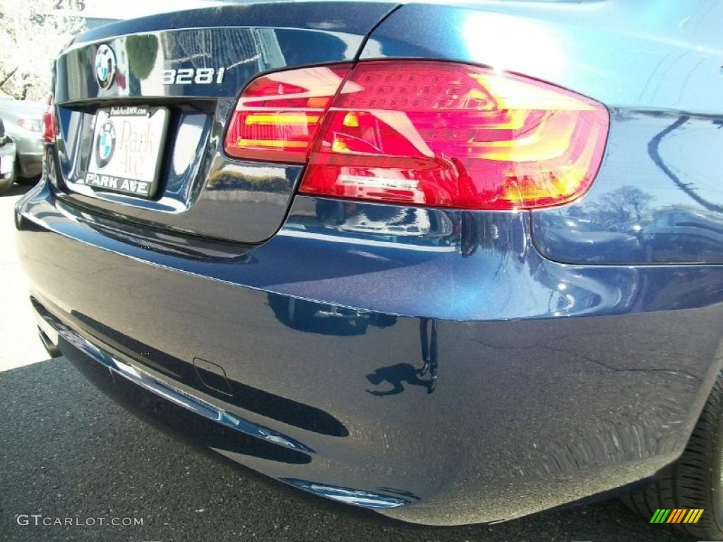 2011 3 Series 328i xDrive Coupe - Deep Sea Blue Metallic / Saddle Brown Dakota Leather photo #23