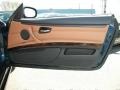 Saddle Brown Dakota Leather Door Panel Photo for 2011 BMW 3 Series #48364963