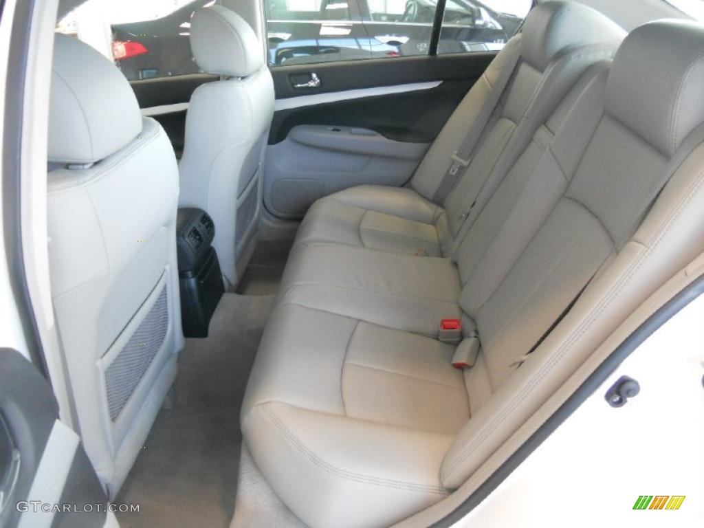 Stone Interior 2009 Infiniti G 37 x S Sedan Photo #48365314