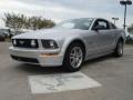 2005 Satin Silver Metallic Ford Mustang GT Premium Coupe  photo #7