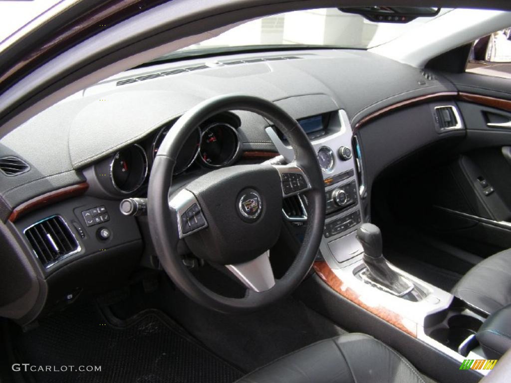 2008 Cadillac CTS 4 AWD Sedan Ebony Dashboard Photo #48366688