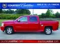 2008 Victory Red Chevrolet Silverado 1500 LT Crew Cab  photo #1