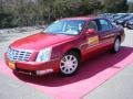 2010 Crystal Red Tintcoat Cadillac DTS   photo #1