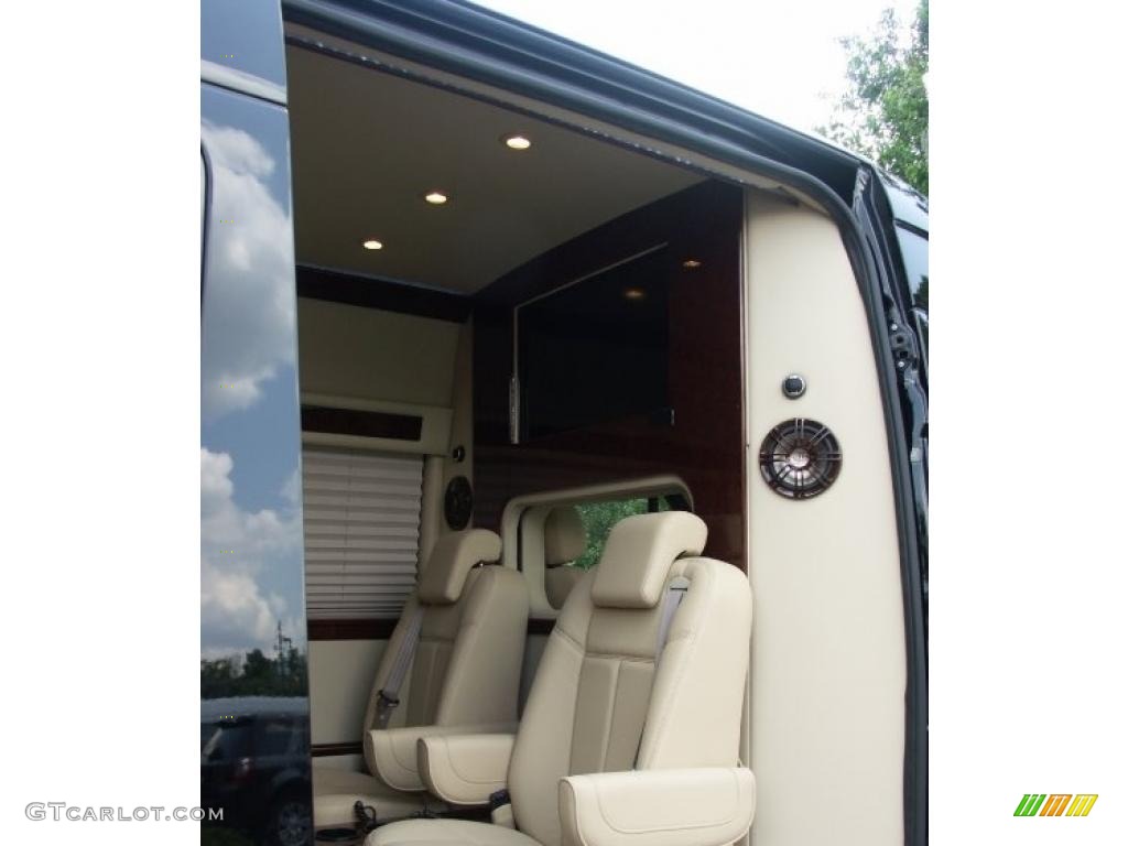 Beige Interior 2011 Mercedes-Benz Sprinter 2500 High Roof Passenger Conversion Van Photo #48367732