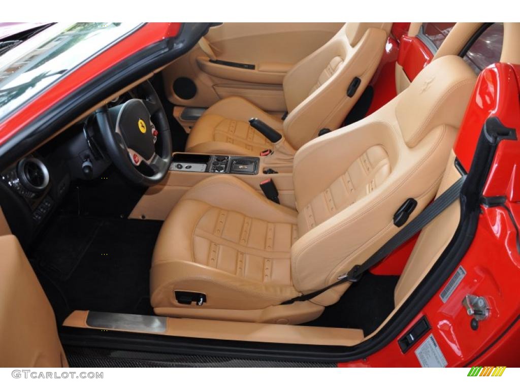Beige (Tan) Interior 2007 Ferrari F430 Spider F1 Photo #48367861