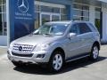 2011 Palladium Silver Metallic Mercedes-Benz ML 350  photo #1