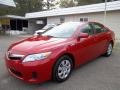 Barcelona Red Metallic 2010 Toyota Camry Hybrid Exterior