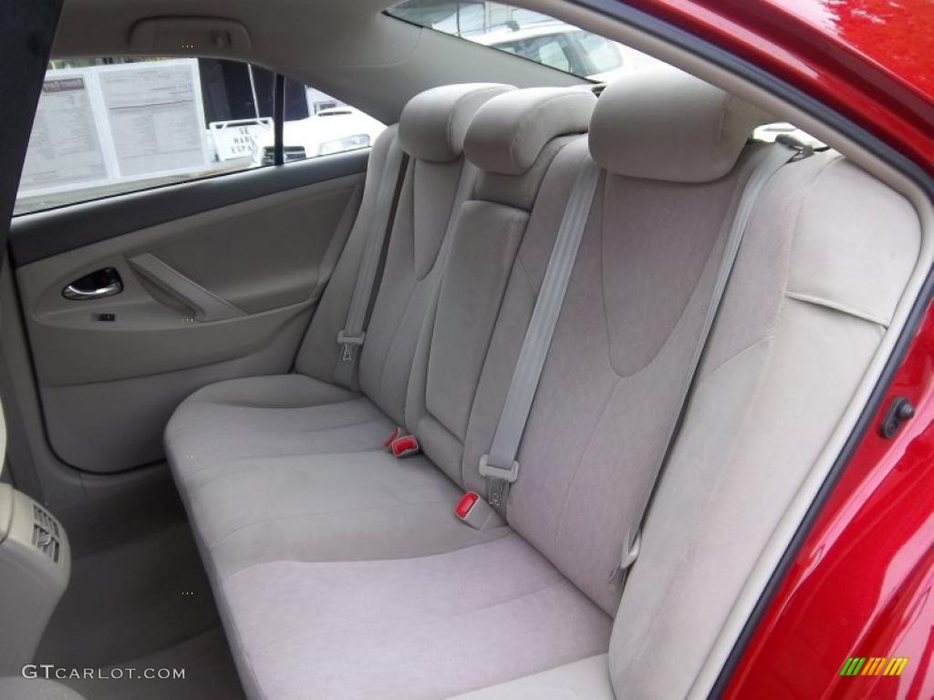 2010 Camry Hybrid - Barcelona Red Metallic / Bisque photo #14